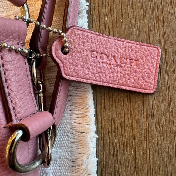 Coach Blush Leather Shoulder Bag - Picture 4 of 14